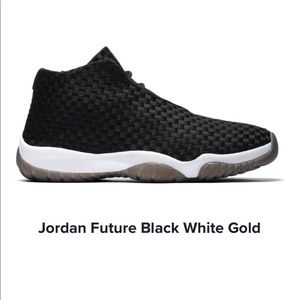 Jordan “Future” Black White & Gold